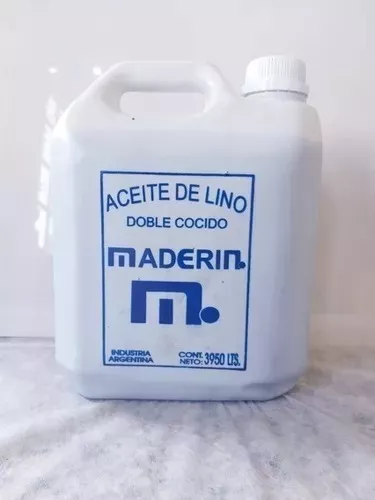 Maderin Aceite de lino para Madera 1 L - Dante Pinturerias