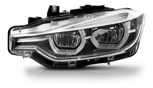 Par Farol Bmw Serie 3 S3 2015 2016 2017 2018 Com Led Tyc