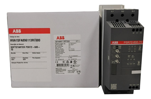 Soft-starter 72a Psr72-600-70 Abb Ref: 1sfa896113r7000