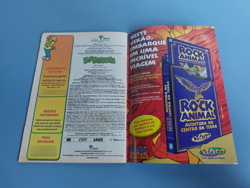 Antigo Gibi Zé Carioca Nº 2251 Editora Abril Disney 2004 (Usado)