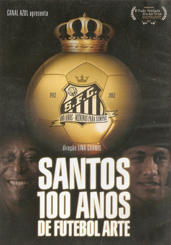 Dvd Santos - 100 Anos De Futebol Arte - Novo***