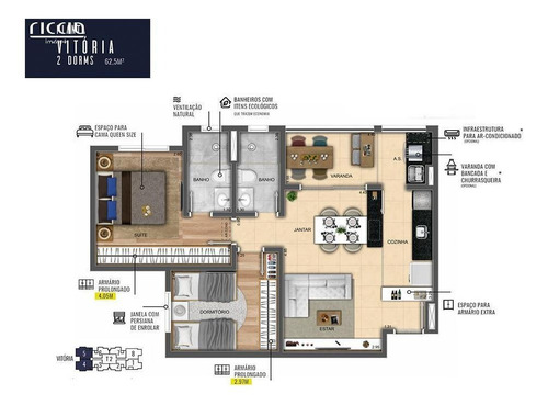 Imagem 8 de 9 de Apartamento - Parque Industrial - Ref: Ri5701 - V-ri5701
