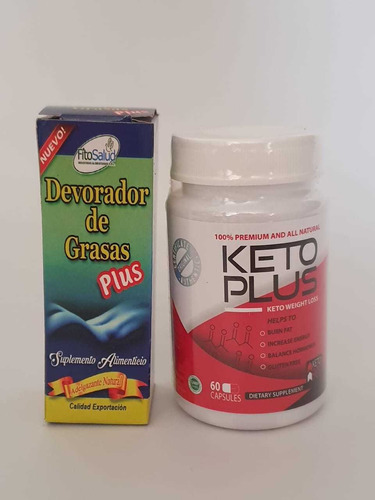 Keto Pluss! +envío Gratis+ Devorador De Grasa O Te Negro