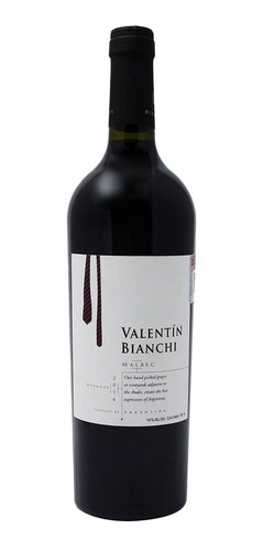 Vino Tinto Bianchi Valentin Malbec 750