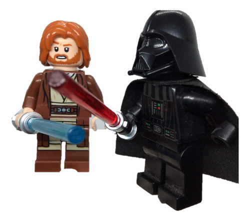 Lego Star Wars Original Darth Vader Y Obi Wan Kenobi Origina (Usado)