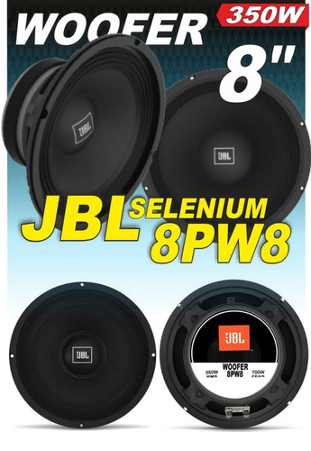 Kirkor. Parlante Activo De 8 Pulgadas Jbl Selenium Js081a