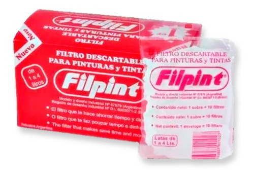 Filtro Filpint Colar Pinturax10-pintu Zero Ramos Mejia