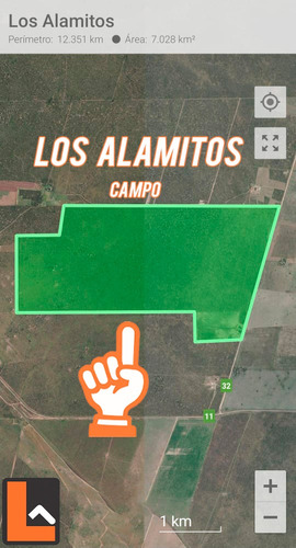 Campo En Venta De 703 Has En Los Alamitos, San Luis