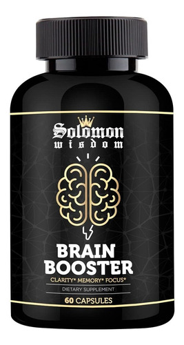 Solomon Wisdom Brain Booster - Suplemento Diettico Nootrpico