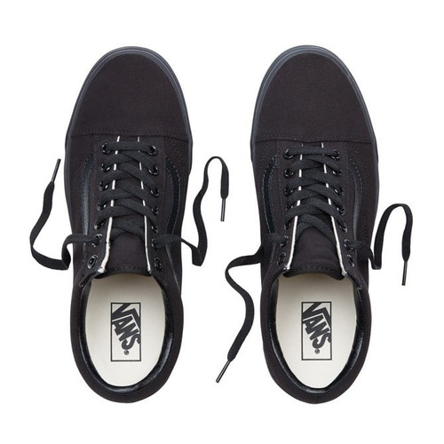 Imagen 4 de 8 de Zapatillas Vans Mod Old Skool Toda Negra!!! 100% Original!!