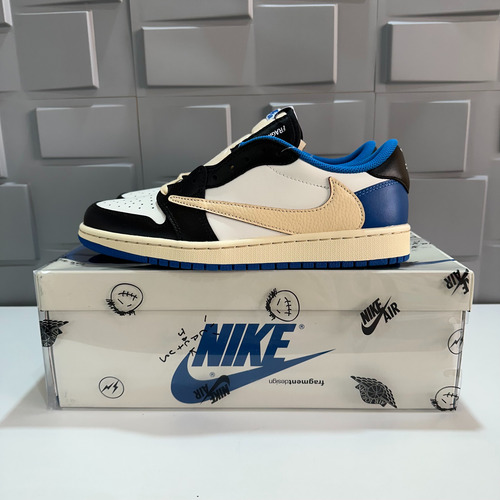 Air Jordan 1 Low Travis Scott X Fragment 42 (Usado)