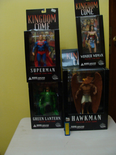 Ser Completo Kingdom Come De Alex Ross, Figuras Dc Direct