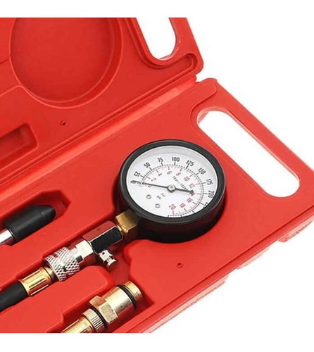 Imagen 2 de 5 de Kit Test De Compresion Compresometro Nafta Ruhlmann Ru42002