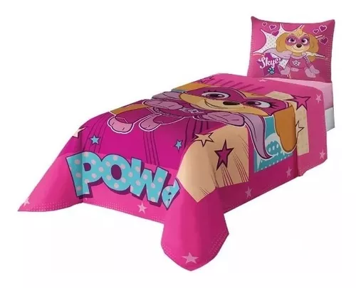 Jogo de Cama Patrulha Canina Menina- Lepper