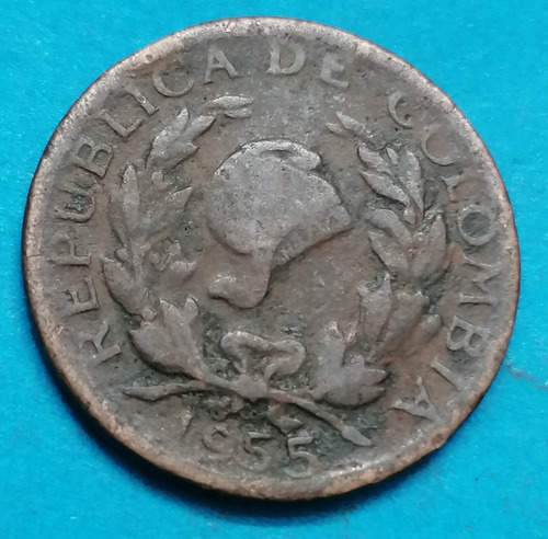 Colombia Moneda 5 Centavos 1955