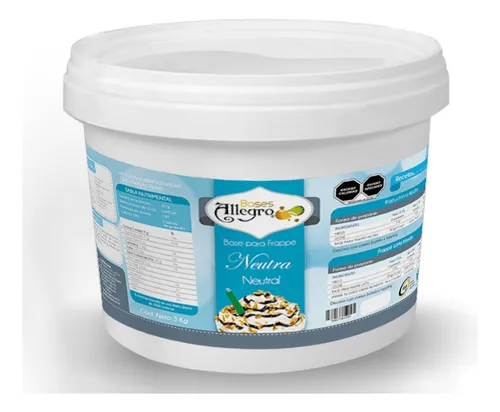 comprar Base Para Frappe Neutra  3 Kg