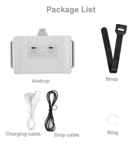 Sistema Airdrop De 12 Km Para Accesorios De Drones Dji Mini