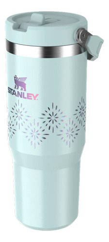 Termo Iceflow Flip Straw 30oz Seaglass Gloss Stanley Celeste