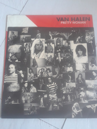 Disco De Acetato De Van Halen Pretty Woman