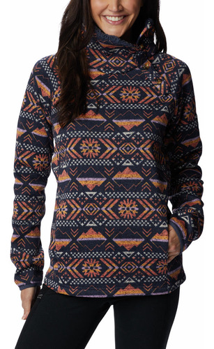 Polar Columbia Mujer Sweater Weather Azul