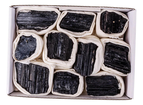 Piedras De Cristal Natural De Negra Proporciona Energía