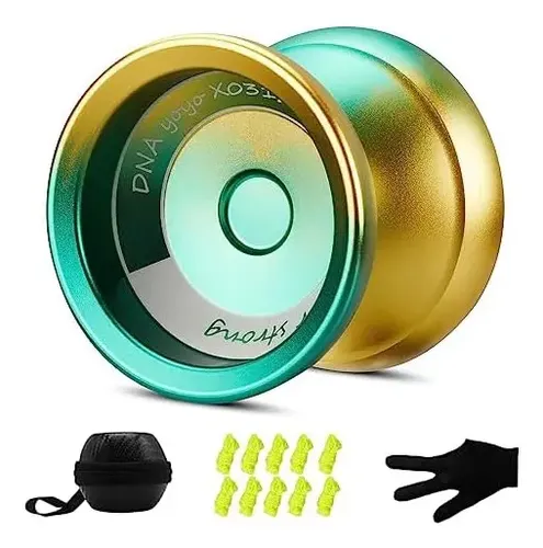 Yoyo Profesional Con Luz LED Y Embrague Automático – Ideal Para Niños Y Principiantes, Colores Surtidos