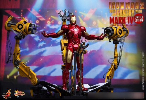 Mark Iv + Suit-up Gantry - Iron Man 2 - Hot Toys