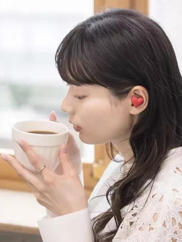 . Auriculares Bluetooth Inalámbricos En Forma De Corazón