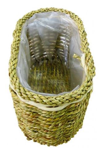 Canasta En Rattan Ovalada 16 Cms * 28 Cms Y De 14,5* 25 Cms 