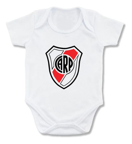 Mameluco Escudo River Plate Body Bebé Futbol Argentina