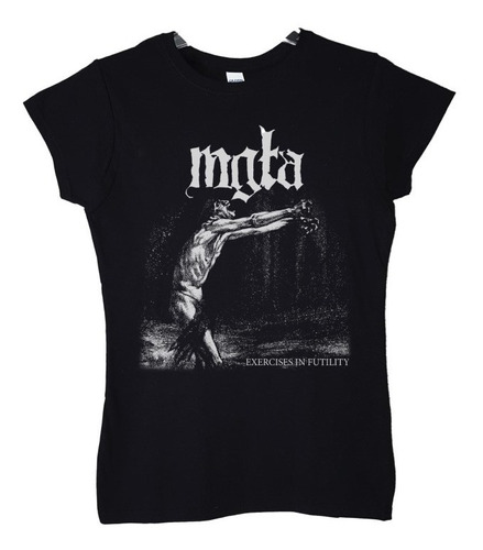 Polera Mujer Mgla Excercises In Futility Metal Abominatron