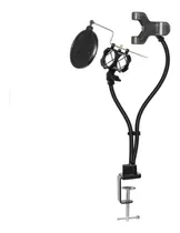 Comprar Soporte Para Microfono Con Filtro Anti Pop Estudio Grabación