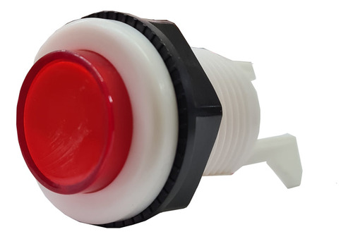 Boton Para Maquinita Color Rojo 250v 15a Radox 835-132