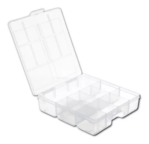 CAJA DE ORDENACION MULTIUSOS TRANSPARENTE 10L 38X27 14CM