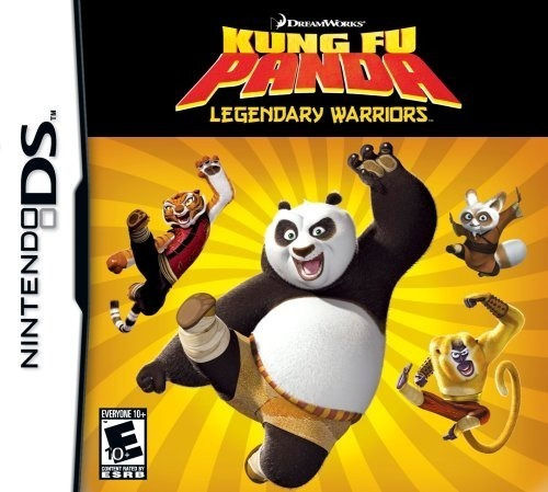 Jogo Kung Fu Panda Legendary Warriors Nintendo Ds Frete Grts
