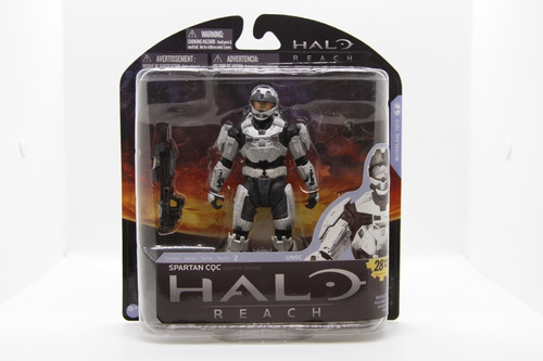 Figura Spartan Cqc Blanco Halo Reach Serie 2 Mcfarlane