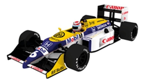 Williams Honda Fw11b Nelson Piquet Italy Gp 1987 L. Br. 1 43