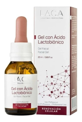Gel Con Acido Lactobiónico Laca Antiage Peeling Renovador Momento de aplicación Día/Noche Tipo de piel Todo tipo de piel