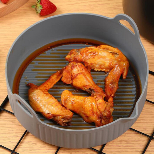 (bl) Cesta Silicona Antiadherente Air Fryer Liner Reutili