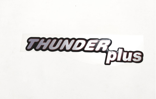 Adesivo Resinado Emblema Onibus Neobus Thunder Plus