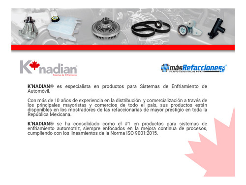 Tensor Accesorios Ducato L4 3.0l De 2008 A 2009 K-nadian
