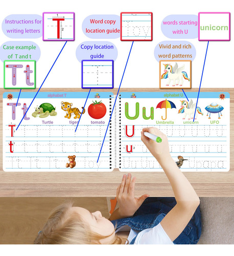 Cuaderno De Trabajo Alianfly Montessori Sobre El Seguimiento