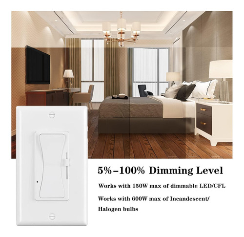 Pacote 2interruptor Dimmer Led 0-10v Para Luzes
