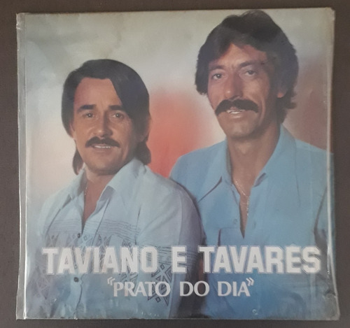 Lp Vinil - Taviano E Tavares, Prato Do Dia