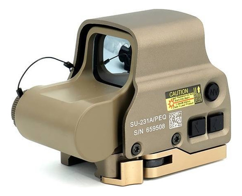 Airsoft Mira Holográfica Red Dot 558 Tan 
