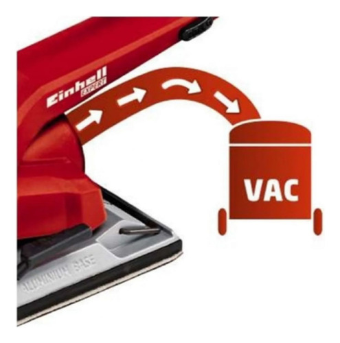 Imagen 4 de 7 de Lijadora De Mano Orbital Einhell Te-os 2520 E 250w Electrica