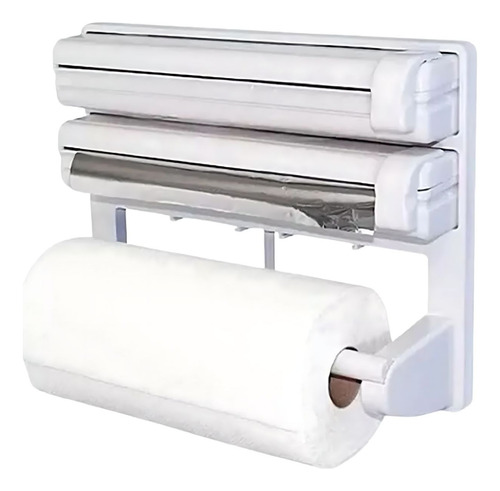 Dispensador De Rollos Triple 38cm Ideal Ahorro Espacio