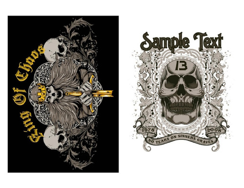 20 Vectores Cdr Psd Playeras Remeras Fabrica Camisetas Vol 4