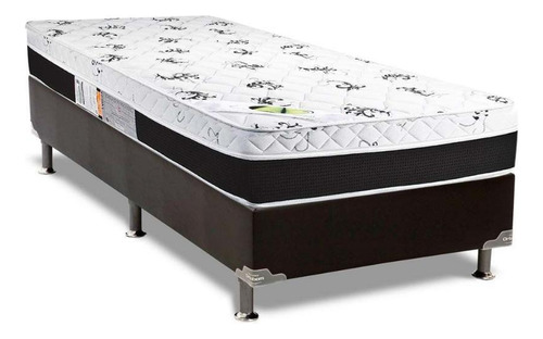 Cama Box Solteiro: Colchão Anatômico Luckspuma D33/ag65 As