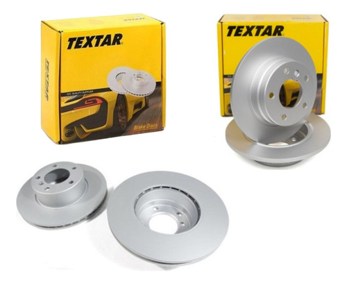 Discos De Freno Textar Bmw 325 E36 Delanteros Y Traseros 